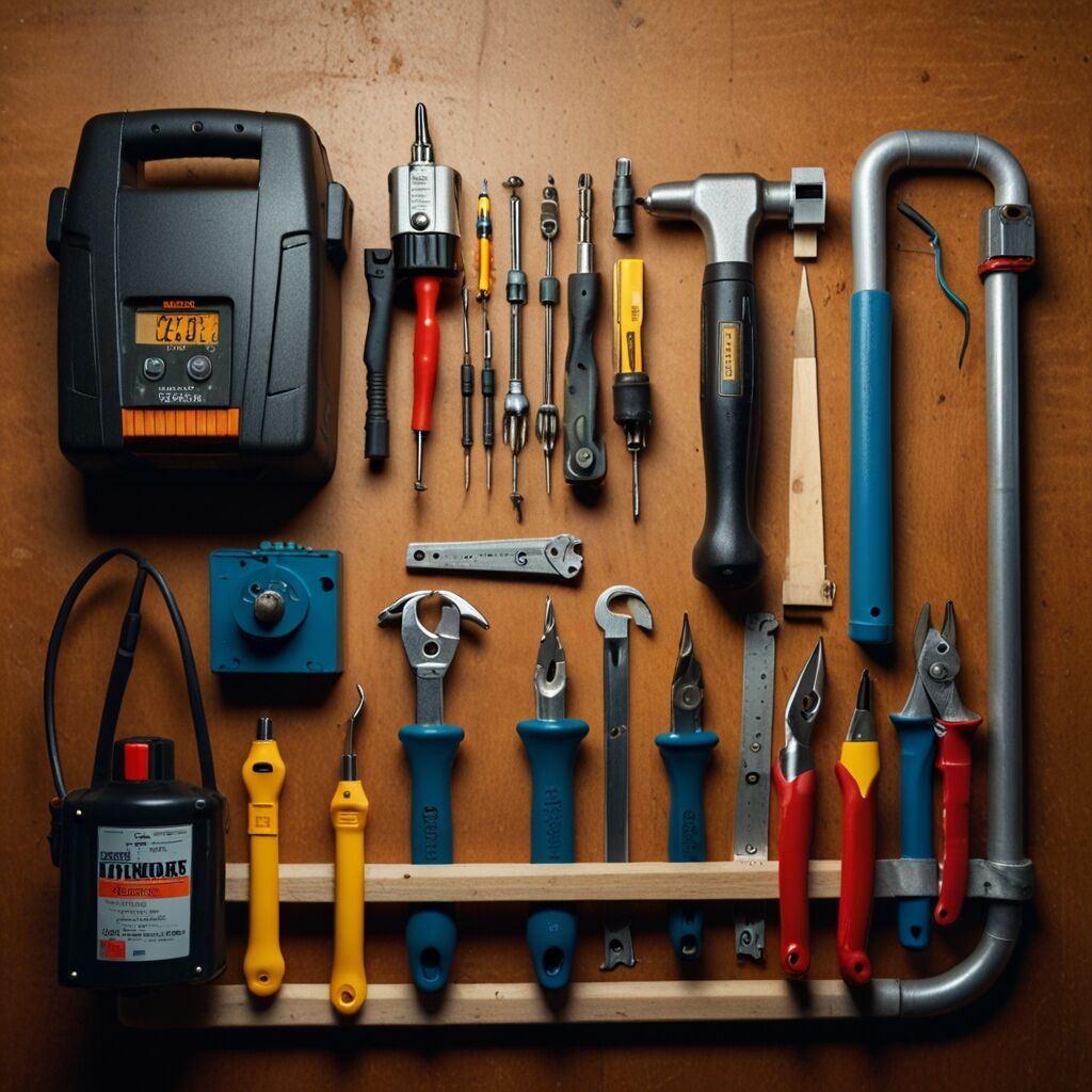 Banc de travail en métal résistant